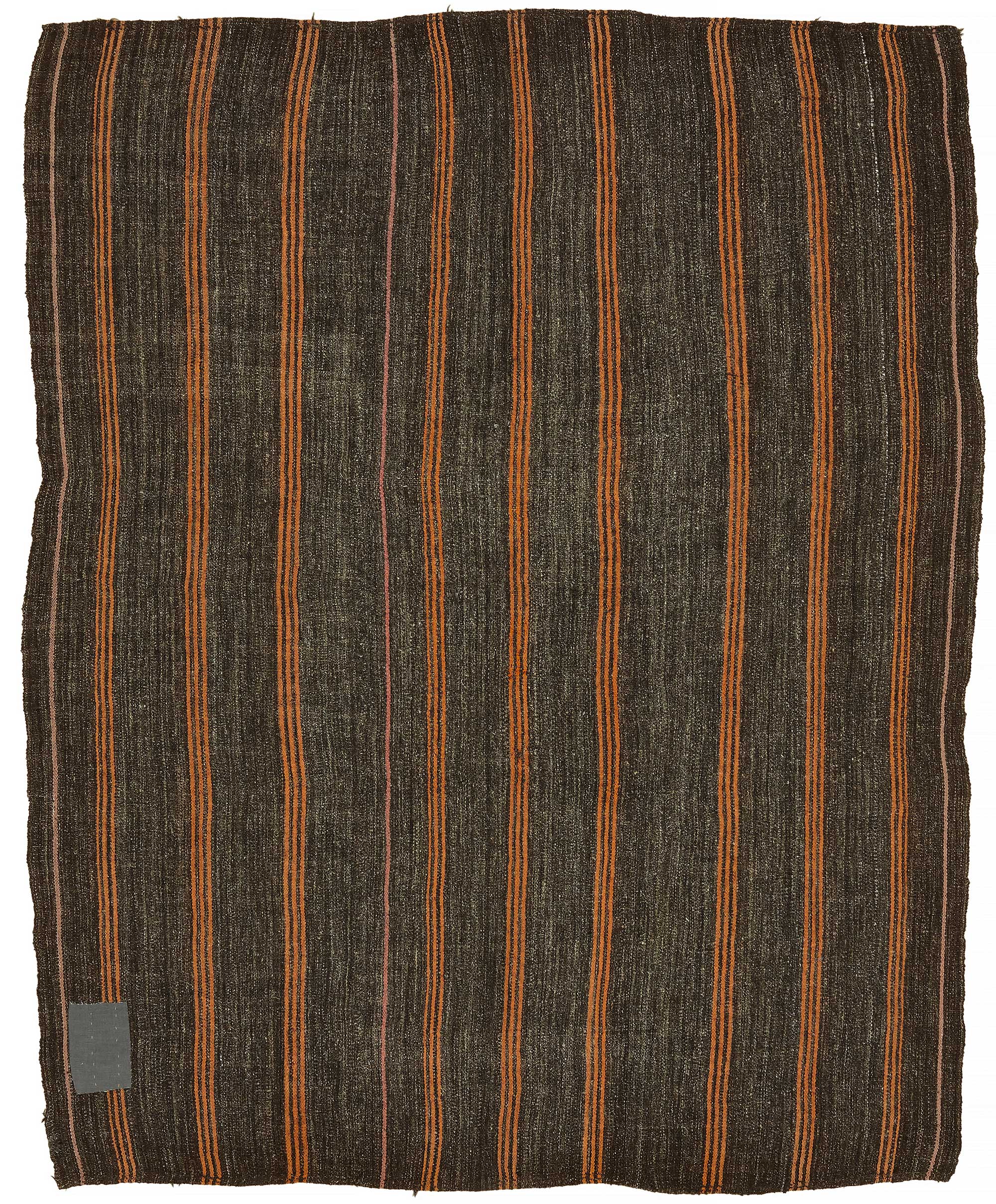 7x8 Authentic Turkish Goat Hair Kilim - 47228