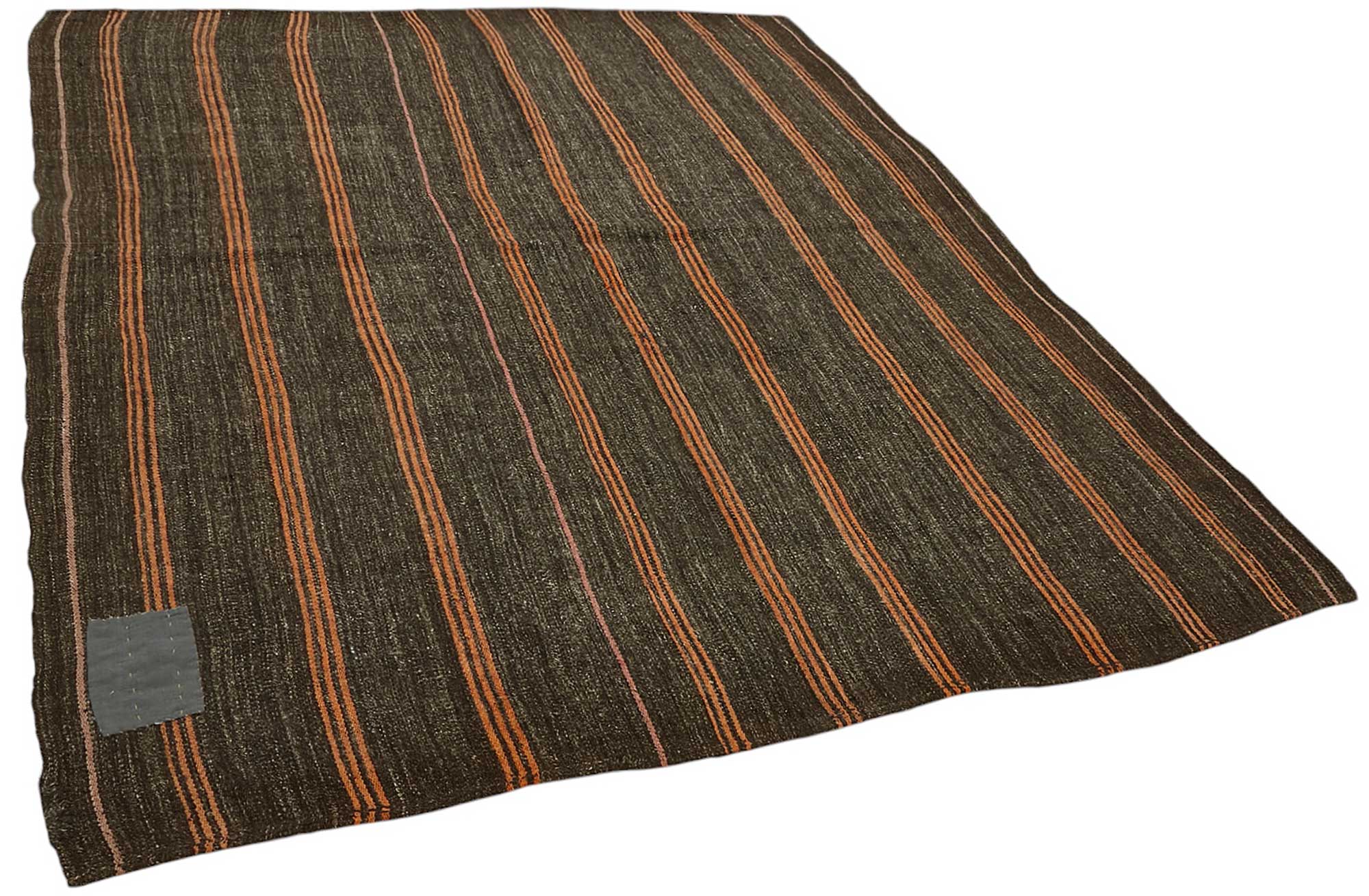 7x8 Authentic Turkish Goat Hair Kilim - 47228