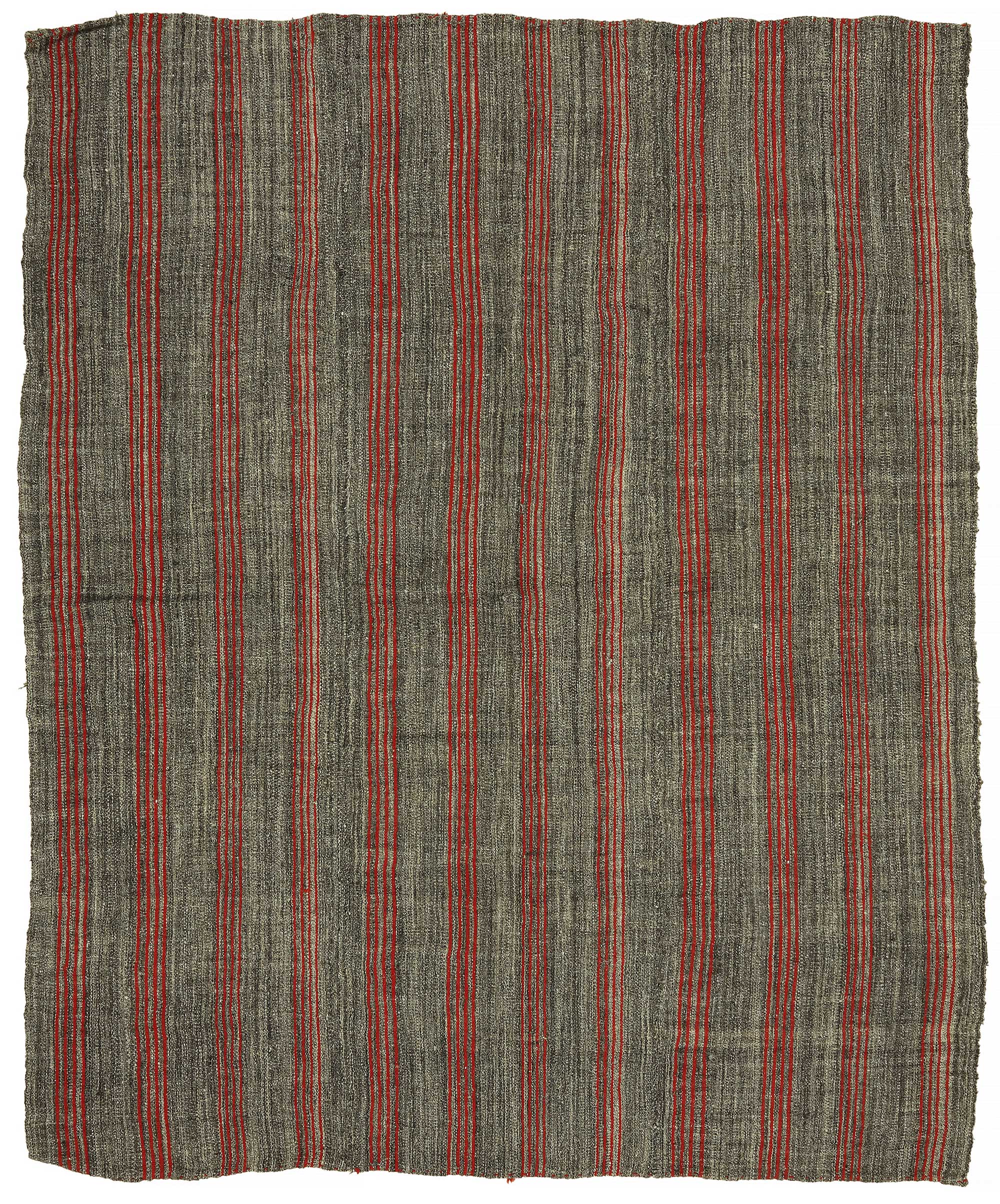 7x8 Authentic Turkish Goat Hair Kilim - 47229