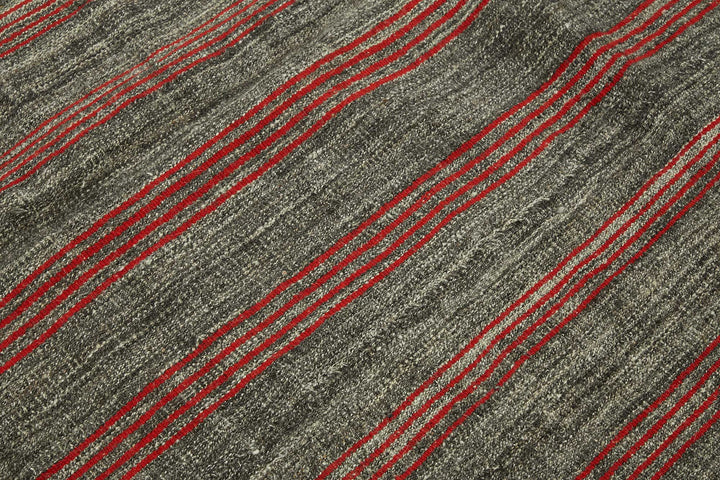 7x8 Authentic Turkish Goat Hair Kilim - 47229