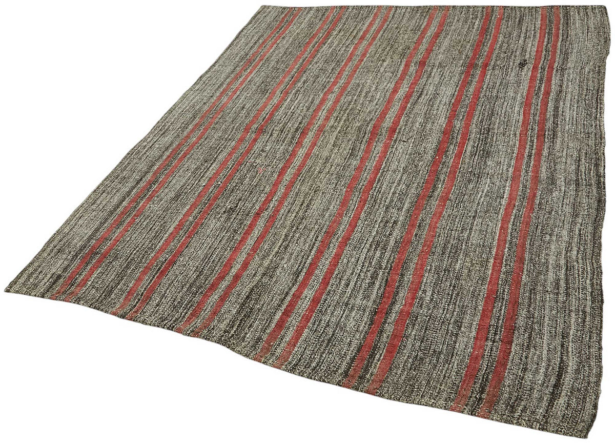 5x7 Authentic Turkish Goat Hair Kilim - 47232