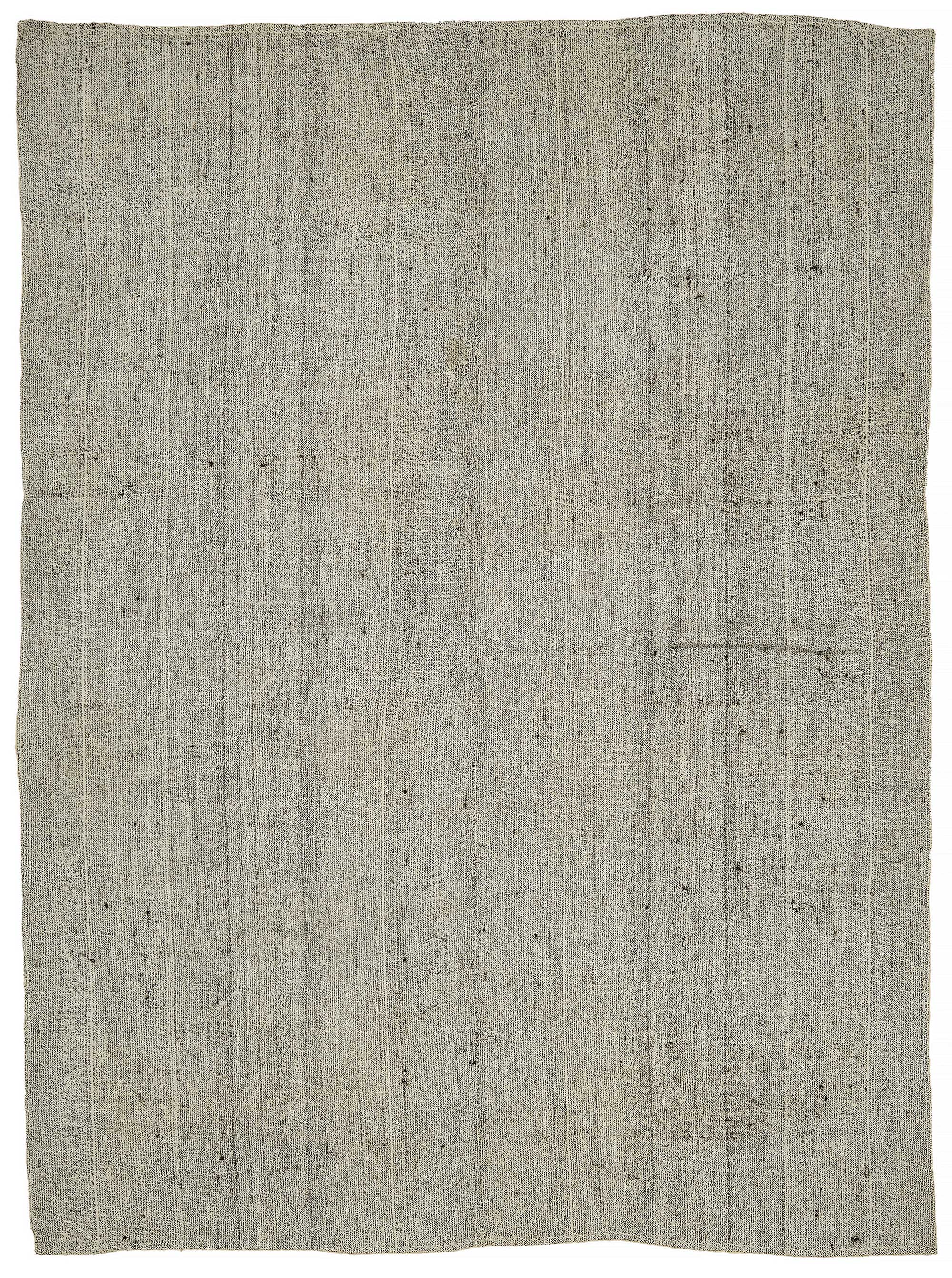 7x9 Authentic Turkish Goat Hair Kilim - 47233