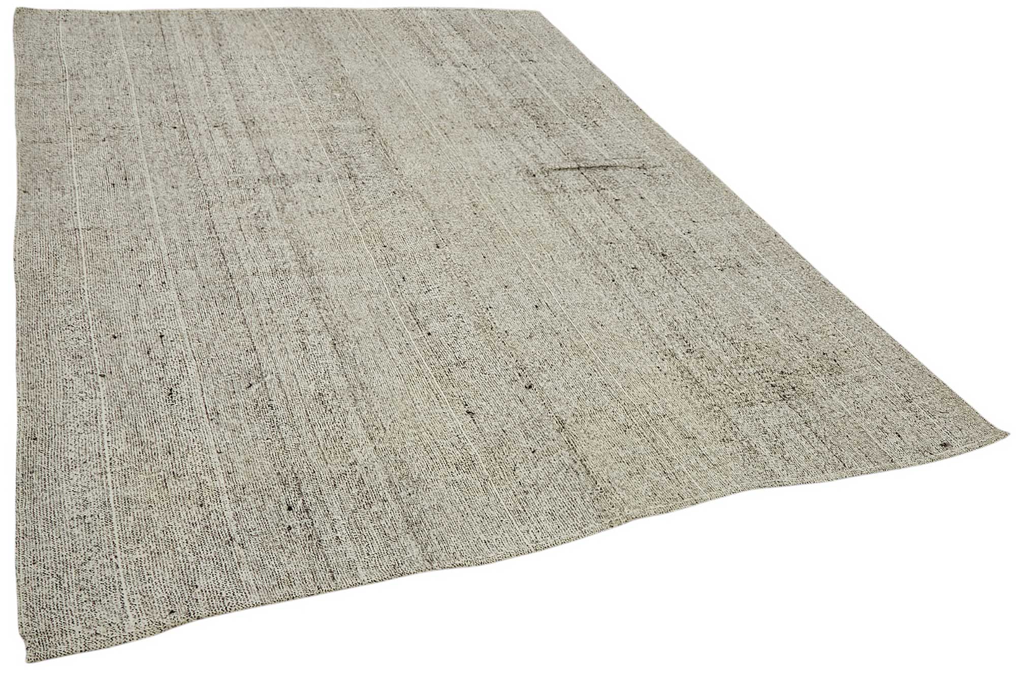 7x9 Authentic Turkish Goat Hair Kilim - 47233