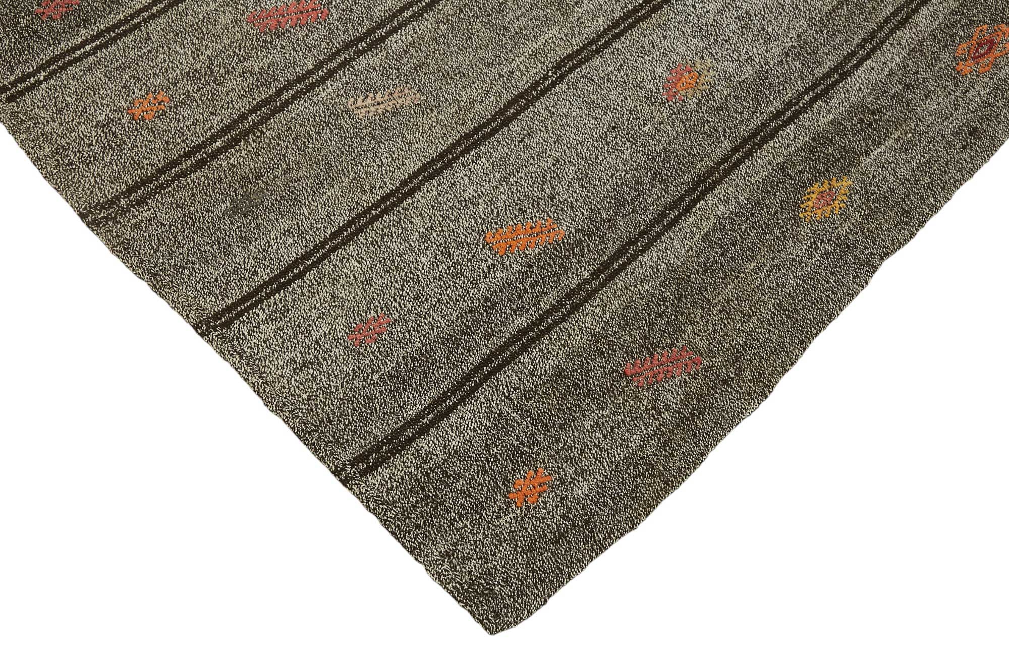 6x7 Authentic Turkish Goat Hair Kilim - 47234