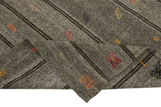 6x7 Authentic Turkish Goat Hair Kilim - 47234