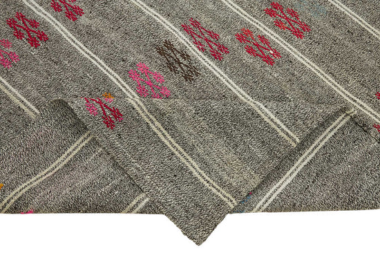 6x7 Authentic Turkish Goat Hair Kilim - 47235