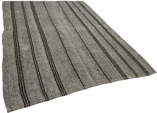 6x9 Authentic Turkish Goat Hair Kilim - 47237