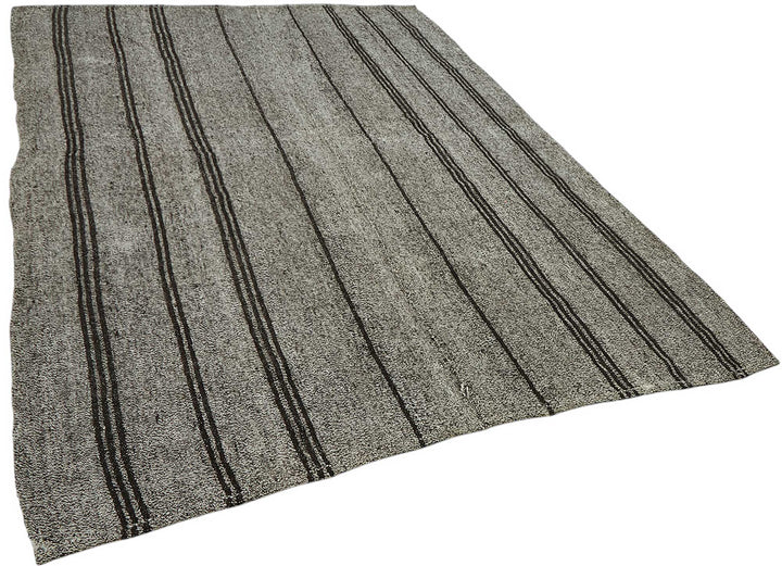 6x9 Authentic Turkish Goat Hair Kilim - 47237