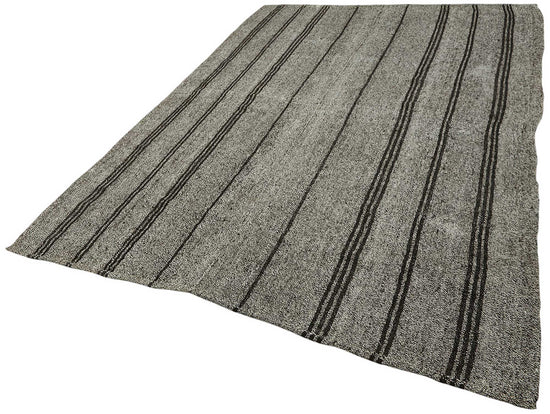 6x9 Authentic Turkish Goat Hair Kilim - 47237