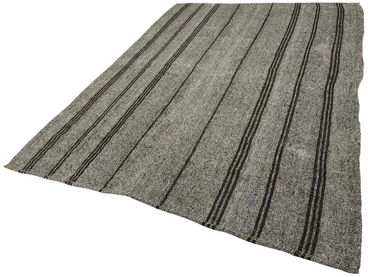 6x9 Authentic Turkish Goat Hair Kilim - 47237