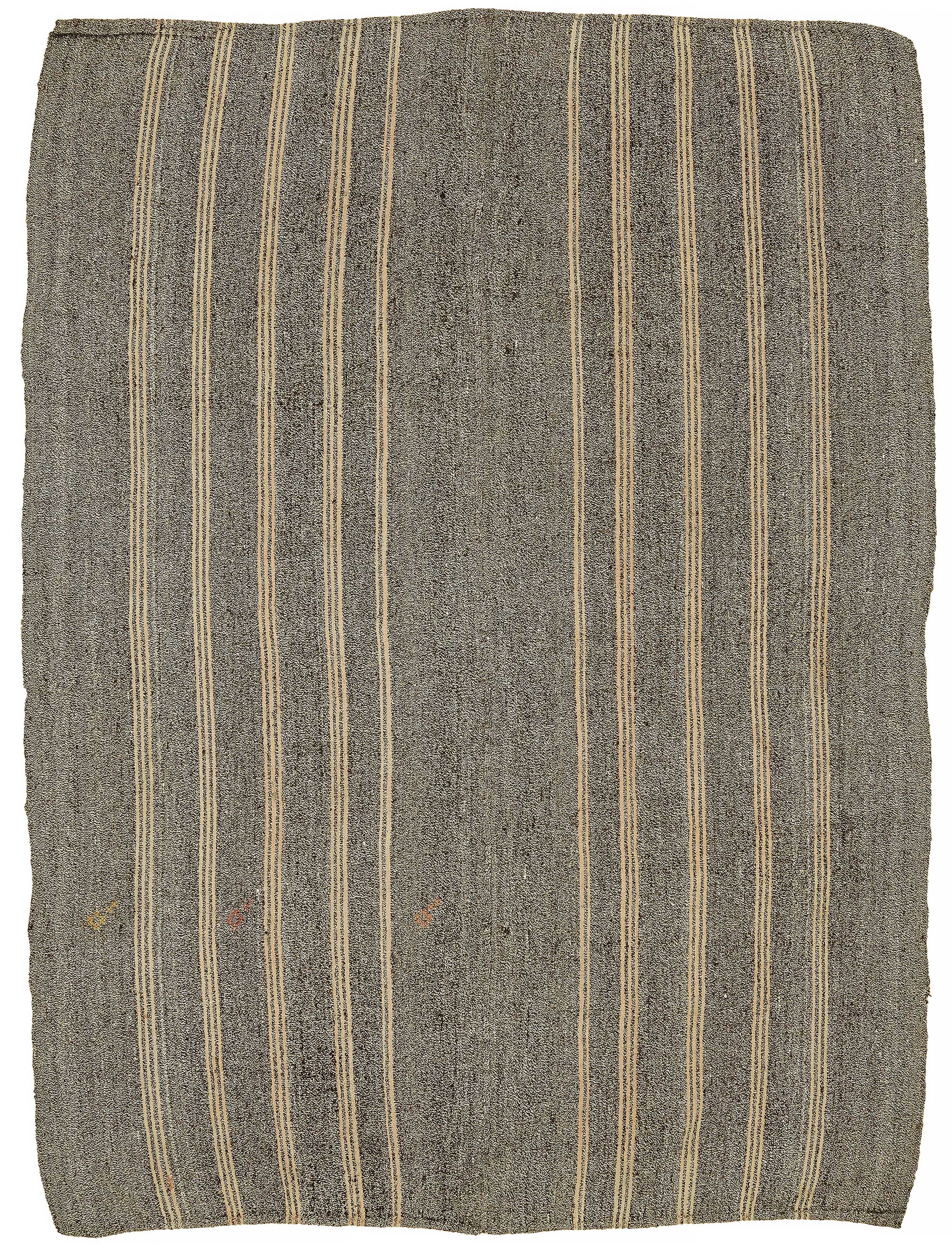 7x9 Authentic Turkish Goat Hair Kilim - 47238