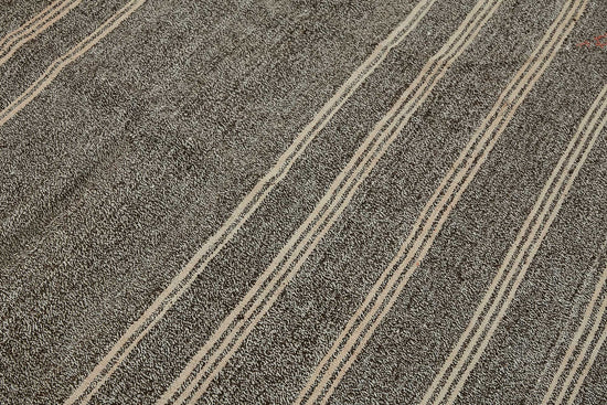 7x9 Authentic Turkish Goat Hair Kilim - 47238