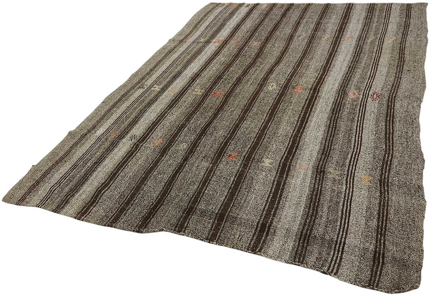 6x9 Authentic Turkish Goat Hair Kilim - 47241