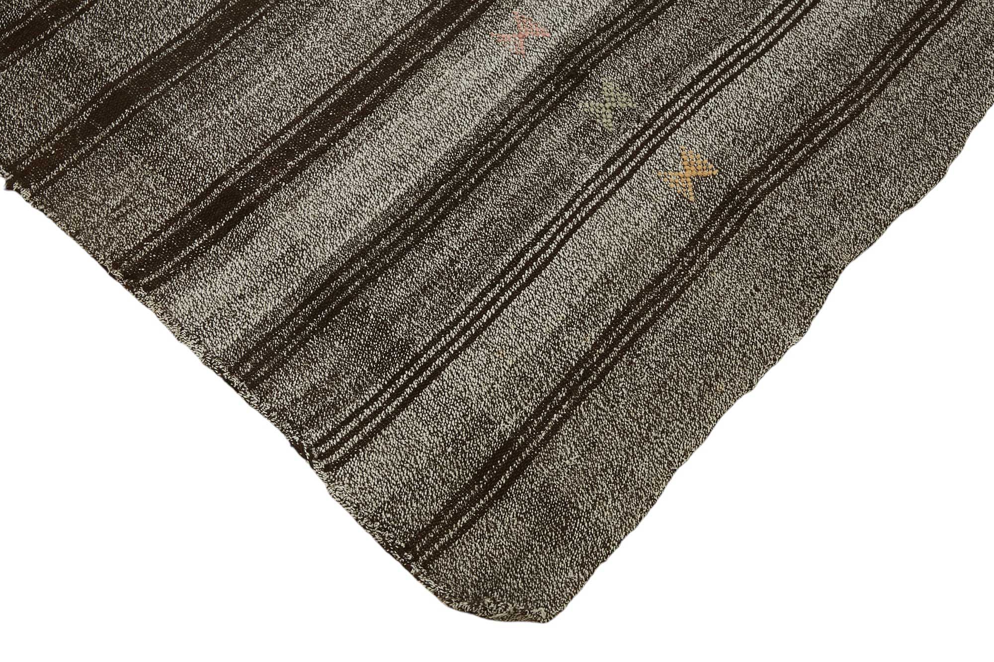 6x9 Authentic Turkish Goat Hair Kilim - 47241