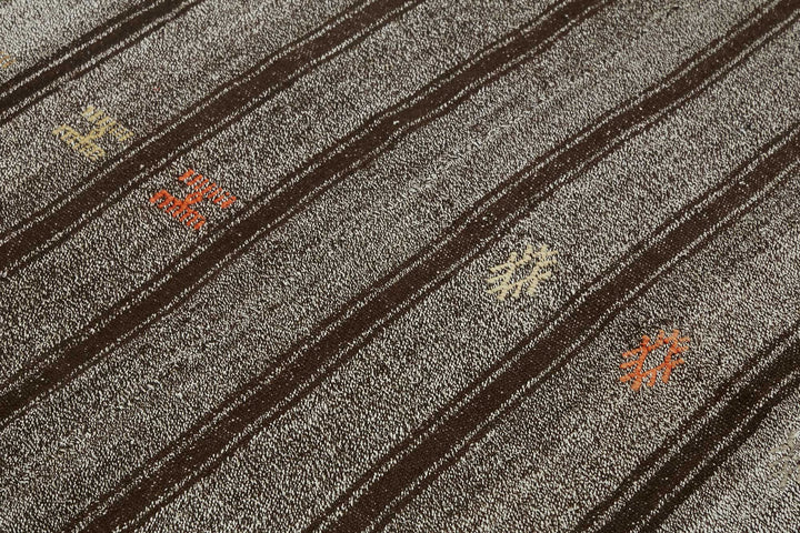 6x9 Authentic Turkish Goat Hair Kilim - 47241