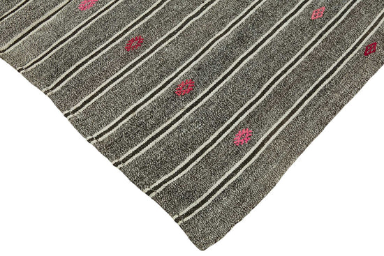 5x8 Authentic Turkish Goat Hair Kilim - 47242