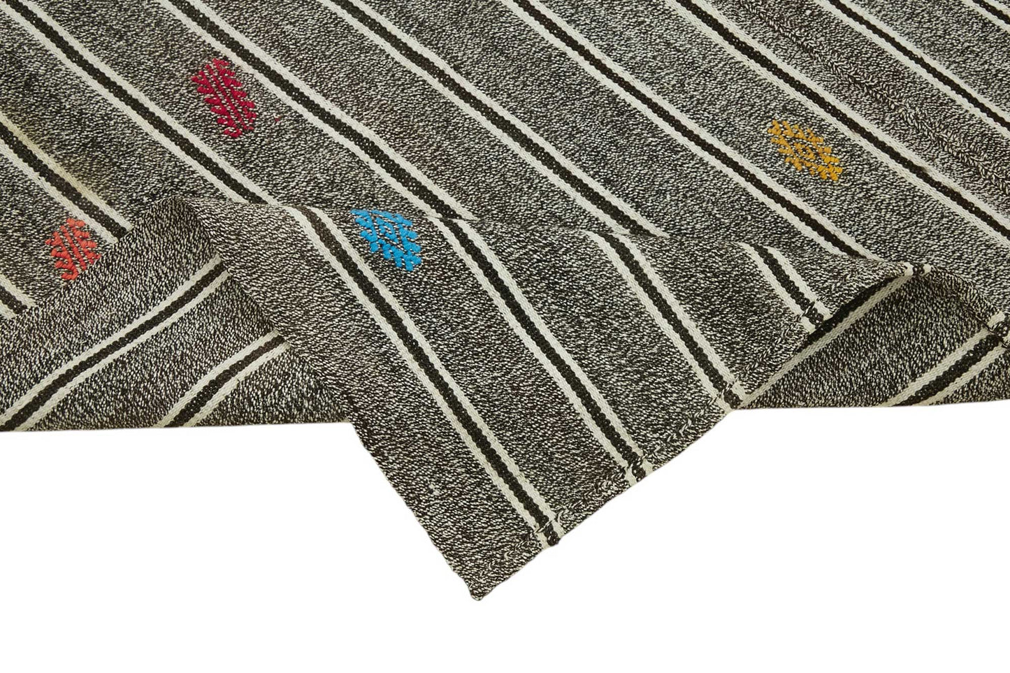 5x8 Authentic Turkish Goat Hair Kilim - 47242