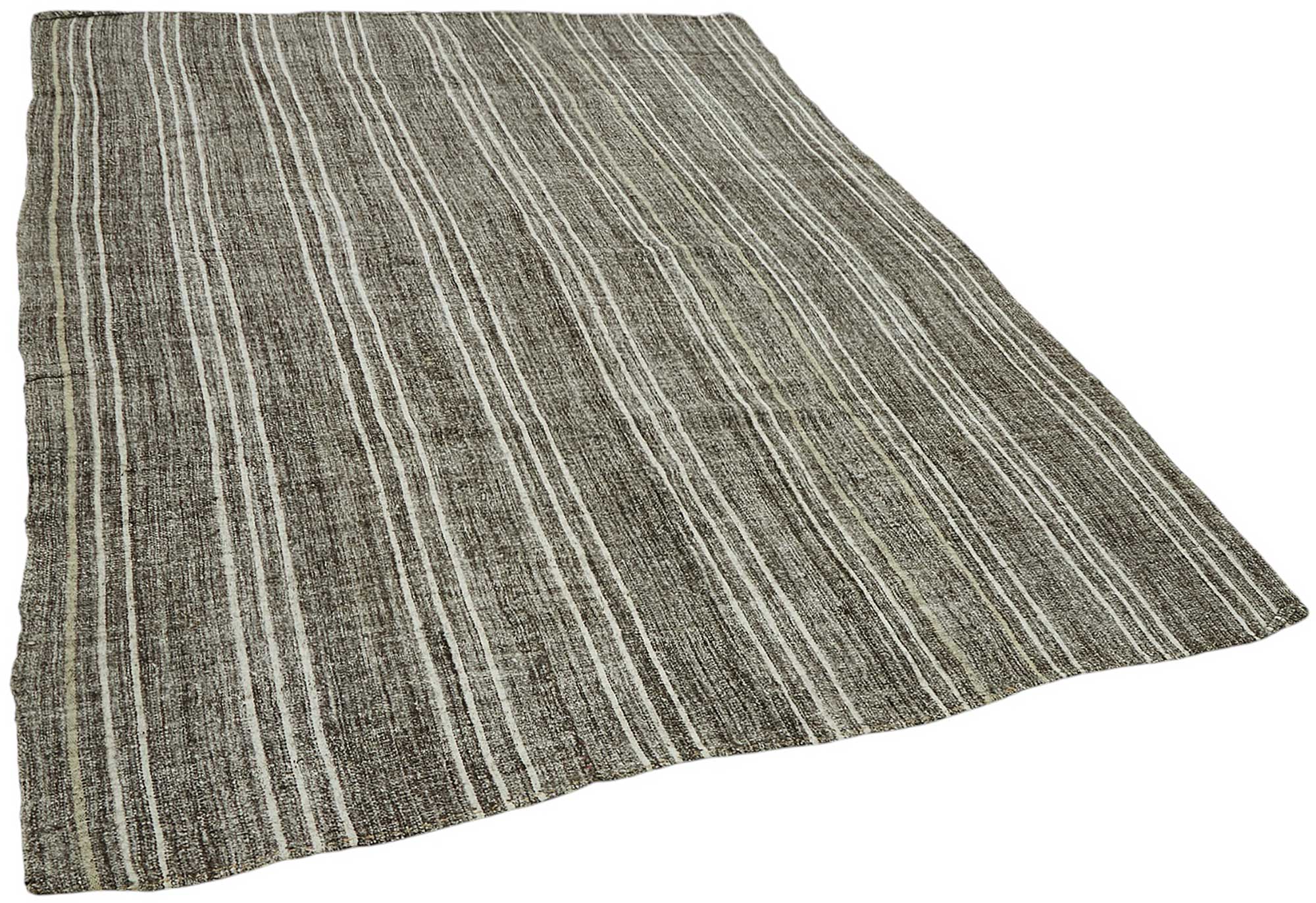 6x8 Authentic Turkish Goat Hair Kilim - 47243