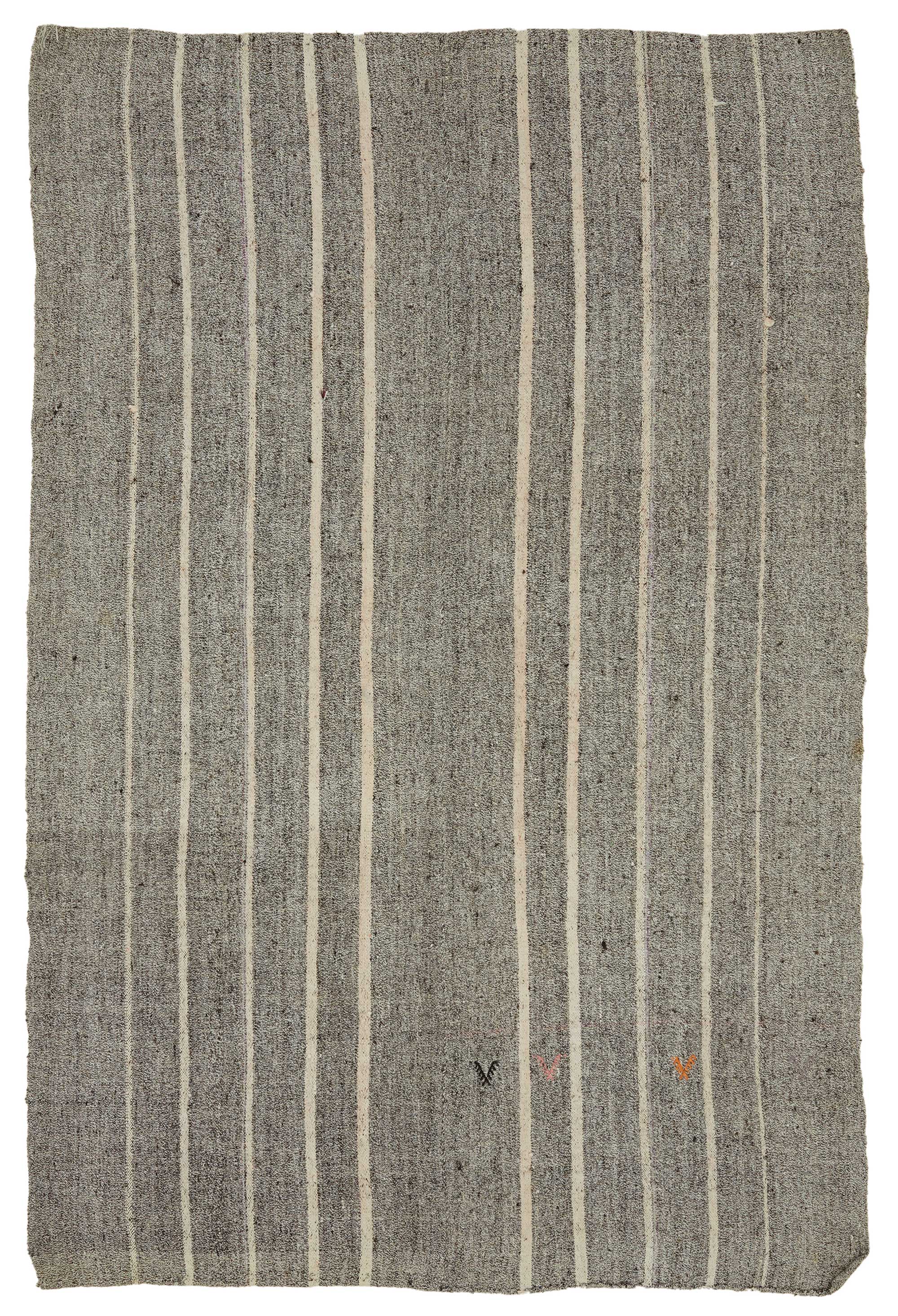 6x9 Authentic Turkish Goat Hair Kilim - 47244