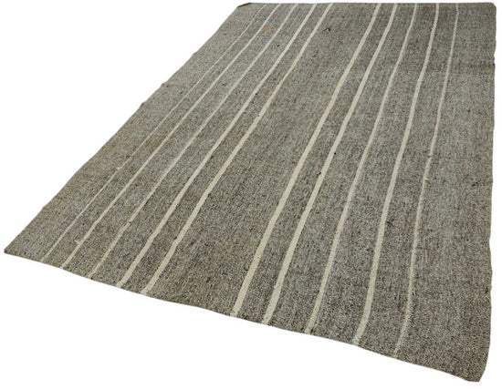 6x9 Authentic Turkish Goat Hair Kilim - 47244