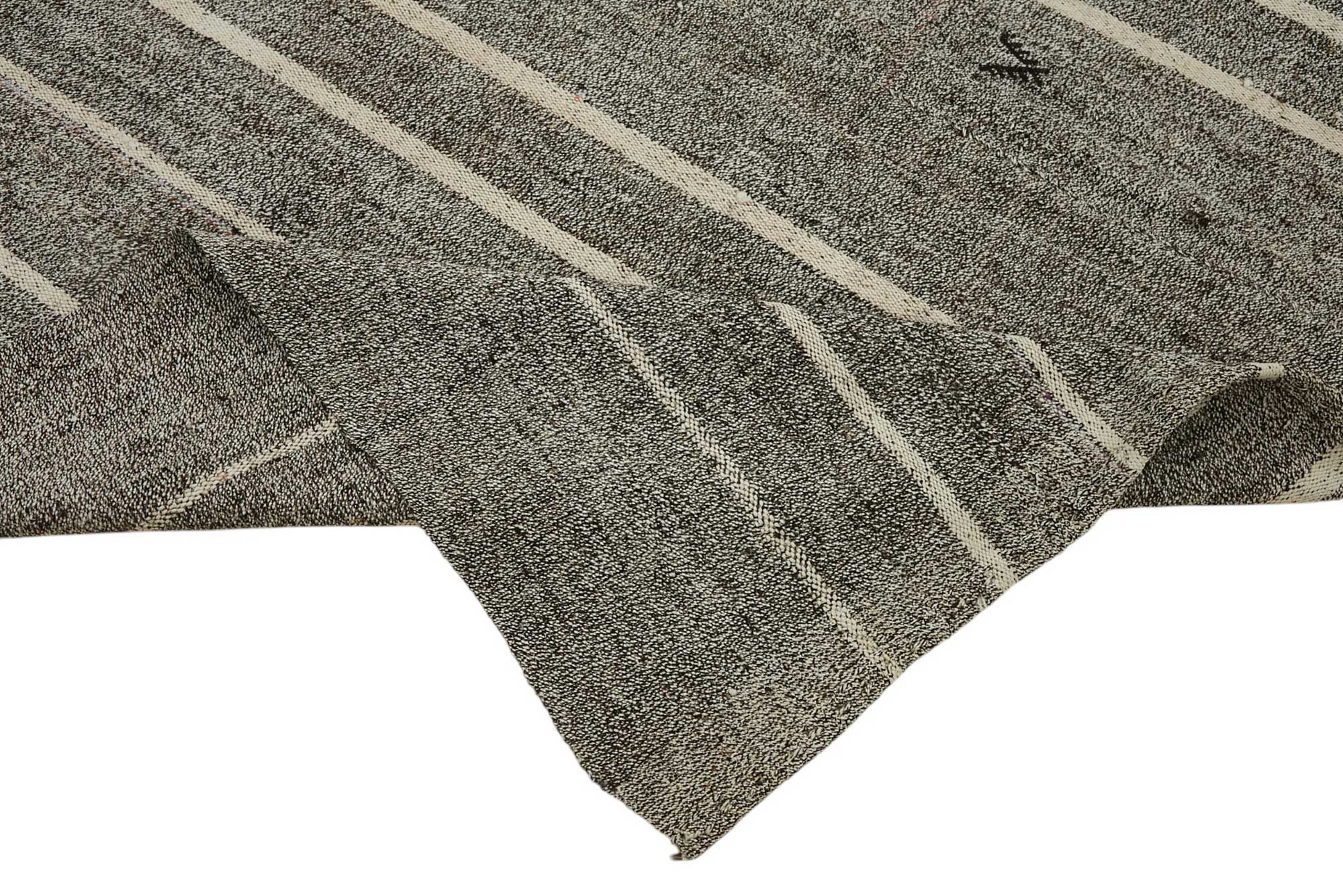 6x9 Authentic Turkish Goat Hair Kilim - 47244