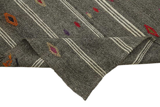 7x10 Authentic Turkish Goat Hair Kilim - 47246