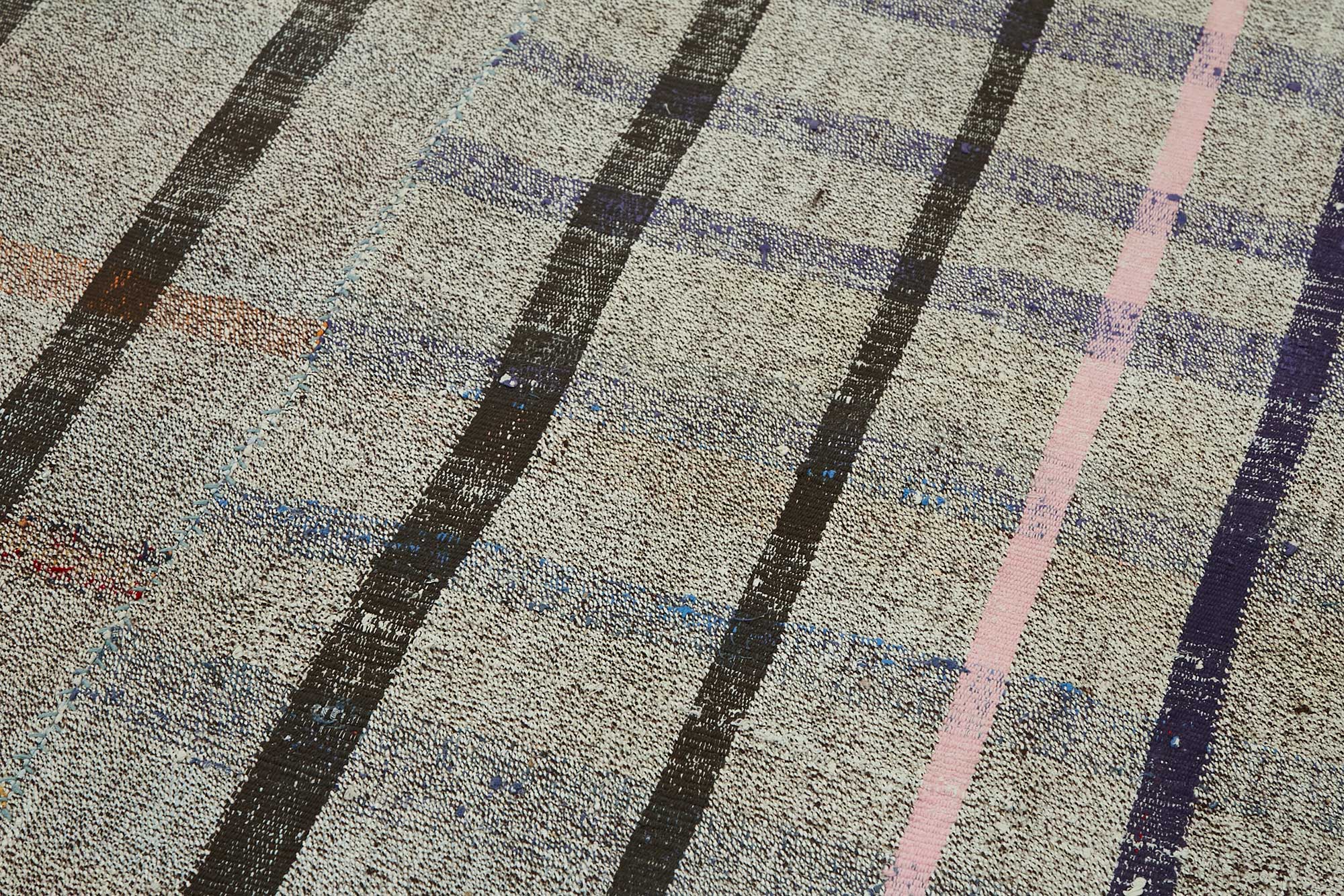 5x12 Authentic Turkish Goat Hair Kilim - 47250