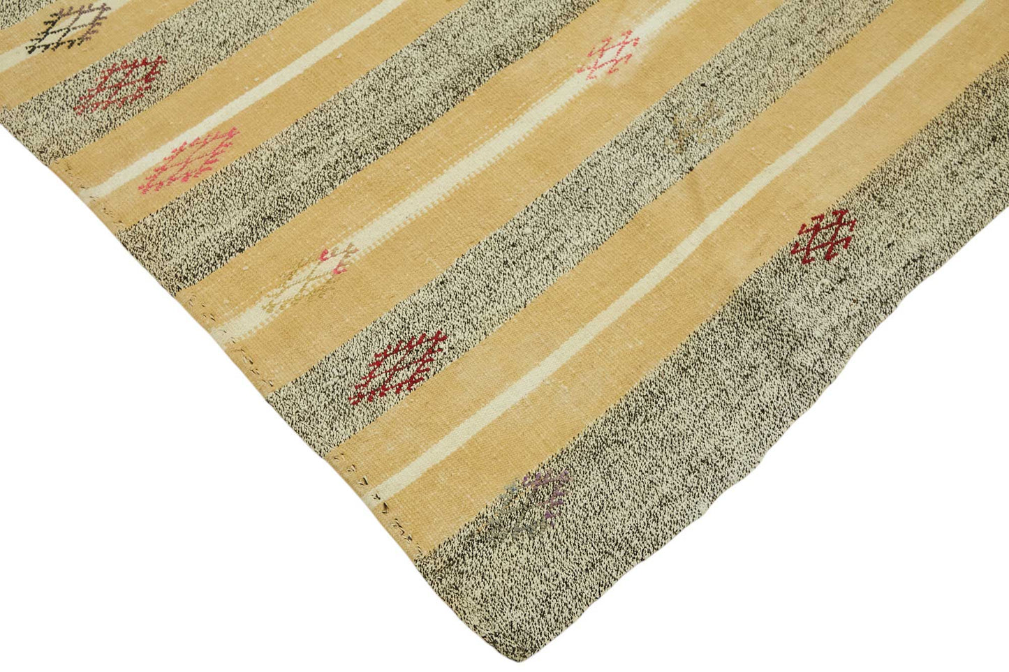 7x7 Authentic Turkish Goat Hair Kilim - 47251