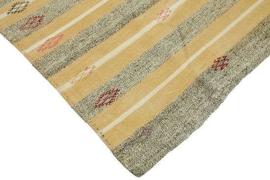 7x7 Authentic Turkish Goat Hair Kilim - 47251