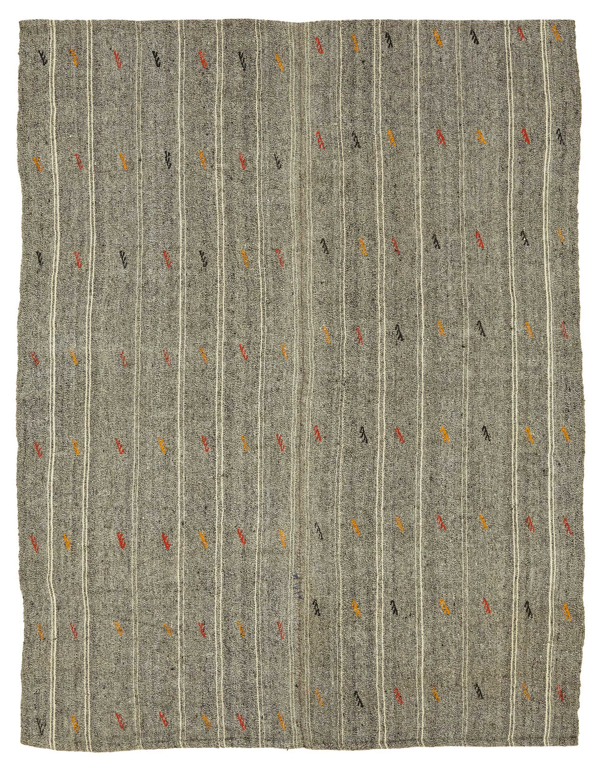 6x8 Authentic Turkish Goat Hair Kilim - 47252