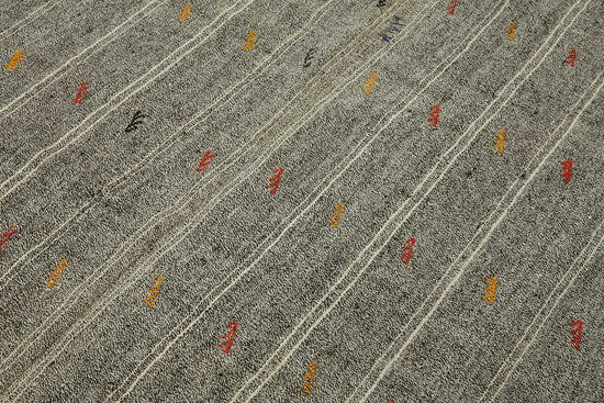 6x8 Authentic Turkish Goat Hair Kilim - 47252