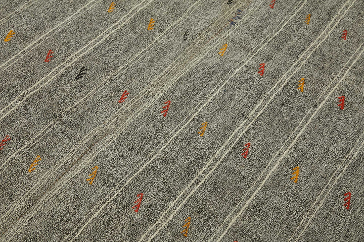 6x8 Authentic Turkish Goat Hair Kilim - 47252