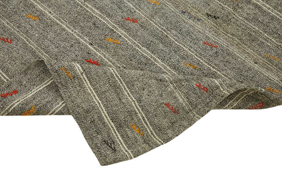 6x8 Authentic Turkish Goat Hair Kilim - 47252