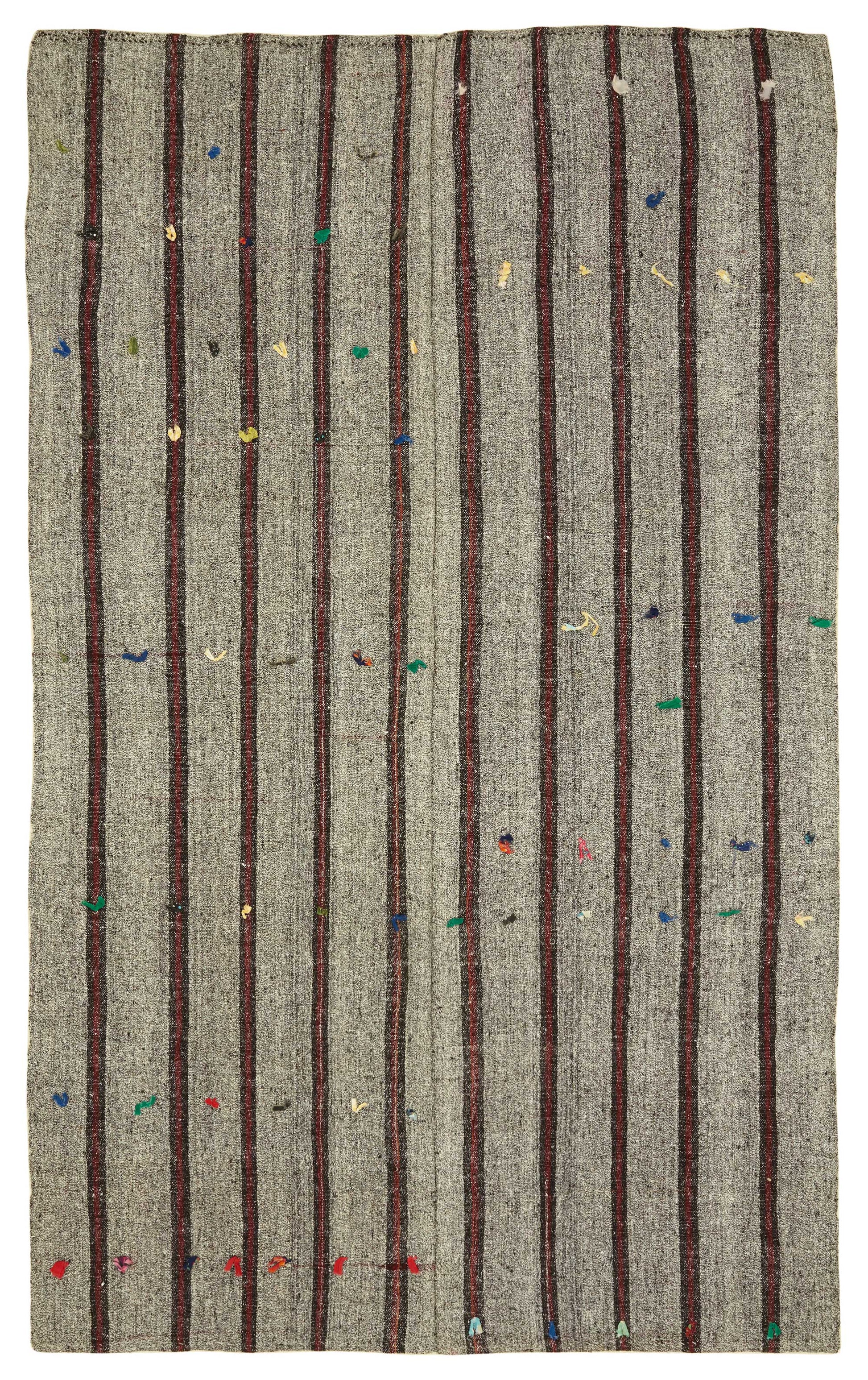 6x10 Authentic Turkish Goat Hair Kilim - 47253