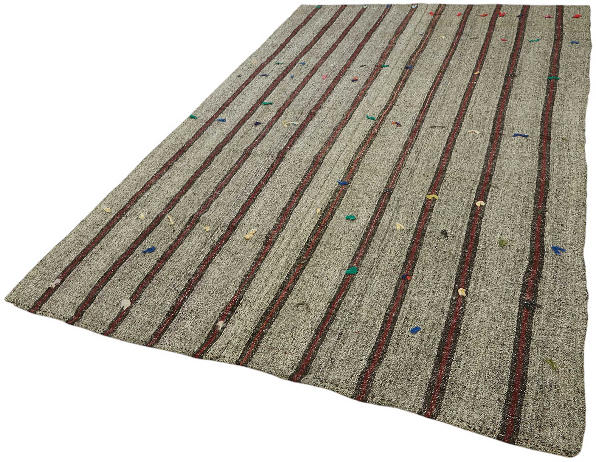 6x10 Authentic Turkish Goat Hair Kilim - 47253