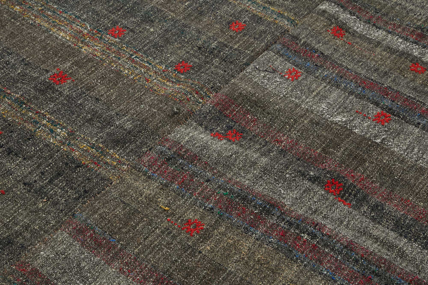 6x9 Authentic Turkish Goat Hair Kilim - 47254