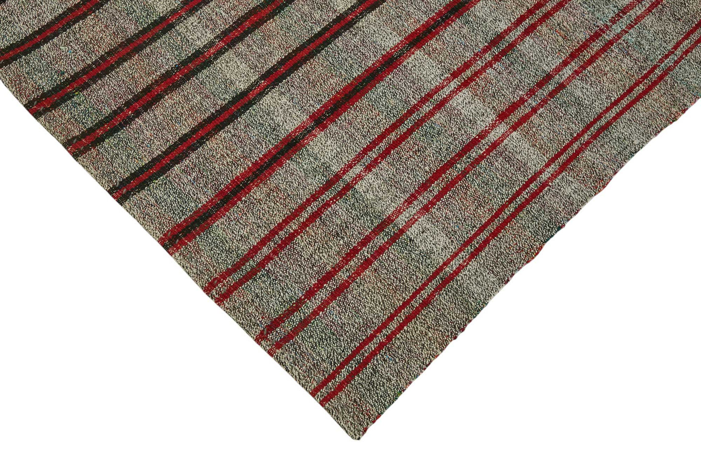 7x9 Authentic Turkish Goat Hair Kilim - 47255