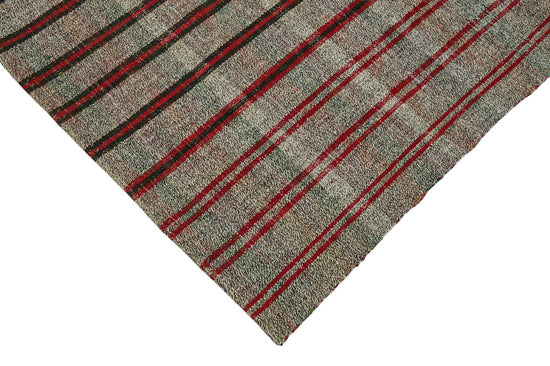 7x9 Authentic Turkish Goat Hair Kilim - 47255