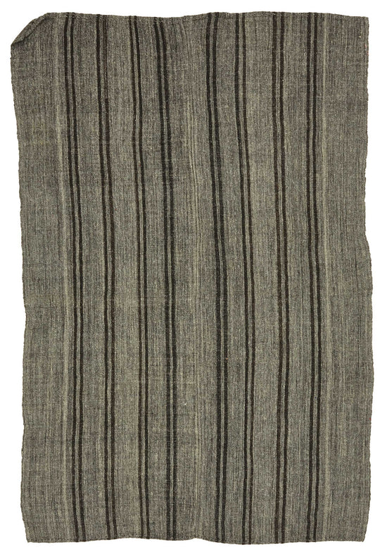 6x8 Authentic Turkish Goat Hair Kilim - 47256