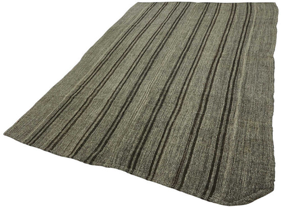 6x8 Authentic Turkish Goat Hair Kilim - 47256