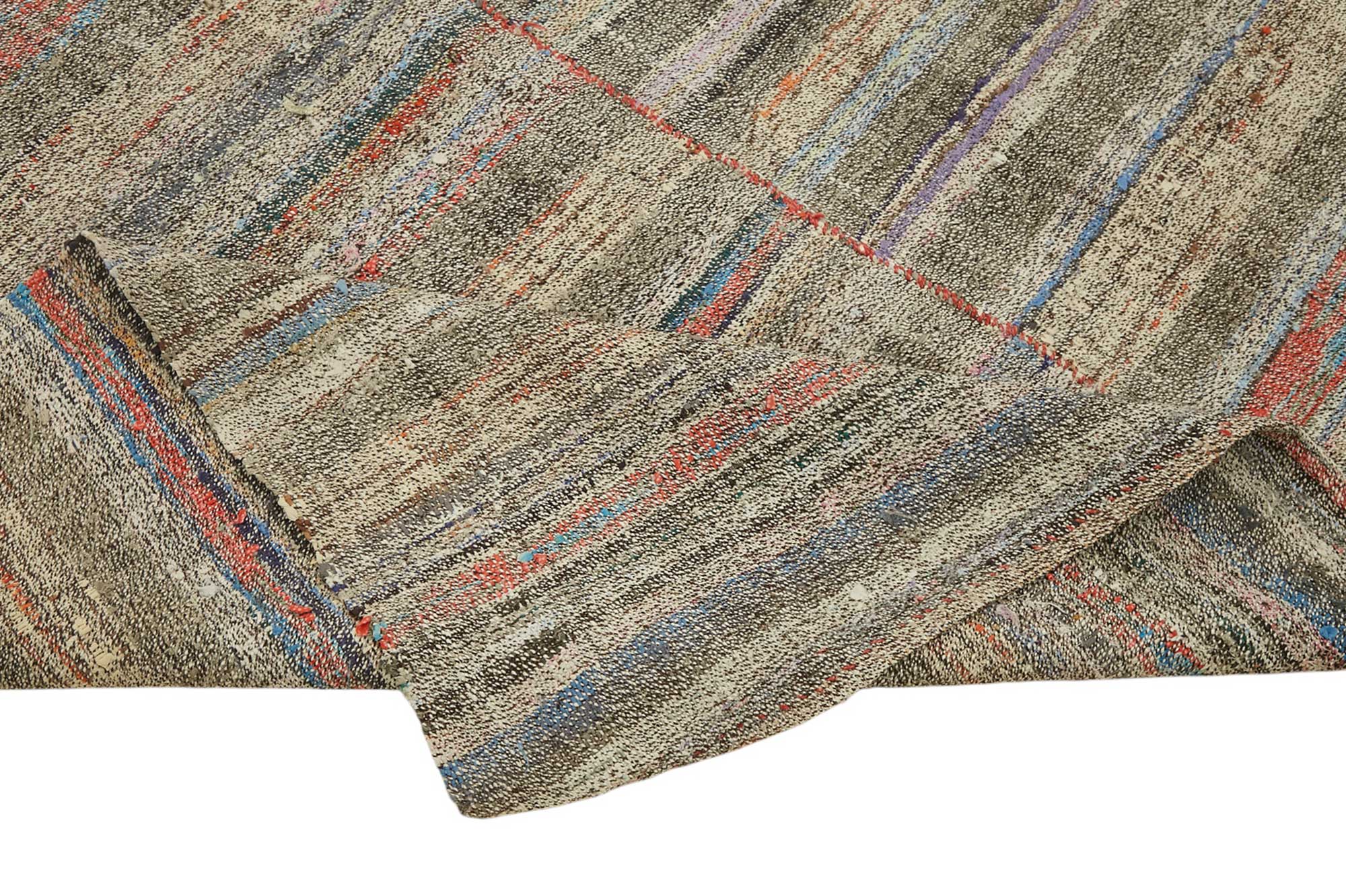 6x8 Vintage Chaput Kilim Rug - 47257