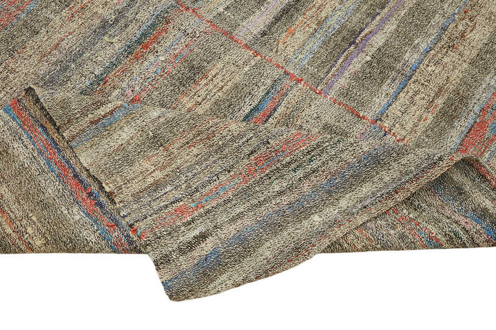 6x8 Vintage Chaput Kilim Rug - 47257