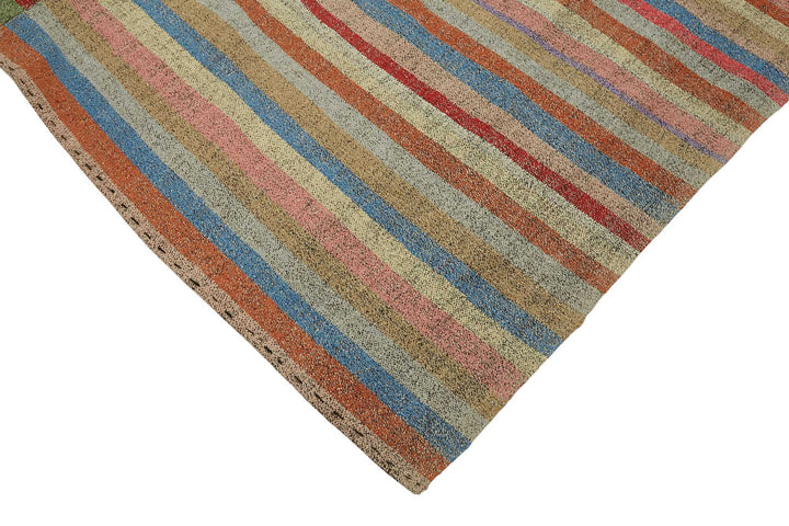 7x10 Vintage Chaput Kilim Rug - 47258