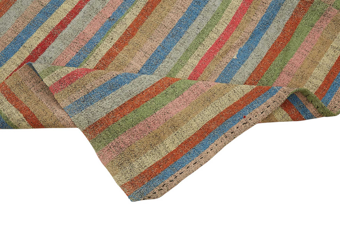 7x10 Vintage Chaput Kilim Rug - 47258