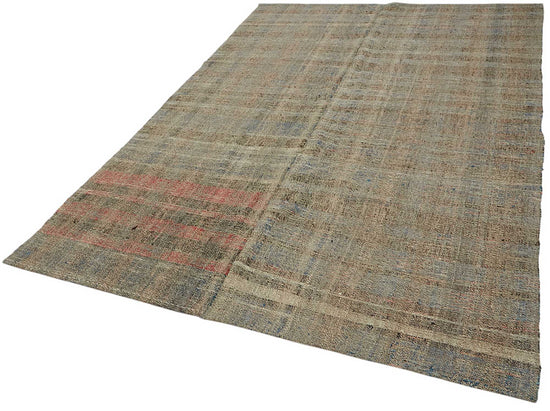 6x9 Vintage Chaput Kilim Rug - 47259