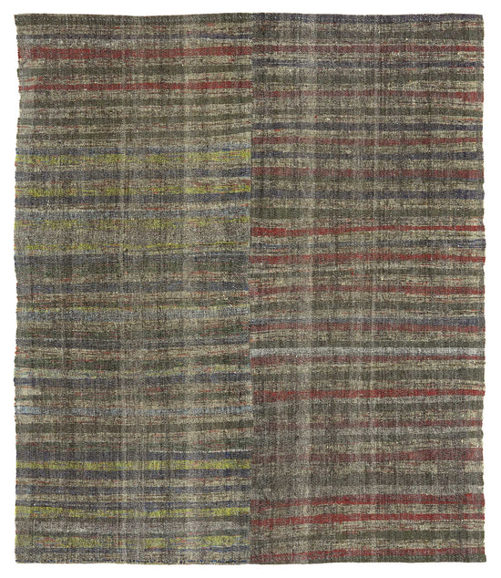 6x8 Vintage Chaput Kilim Rug - 47260