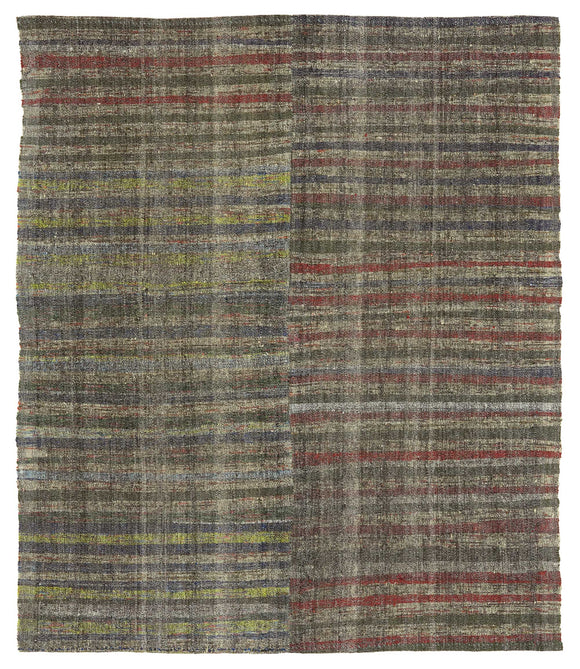 6x8 Vintage Chaput Kilim Rug - 47260