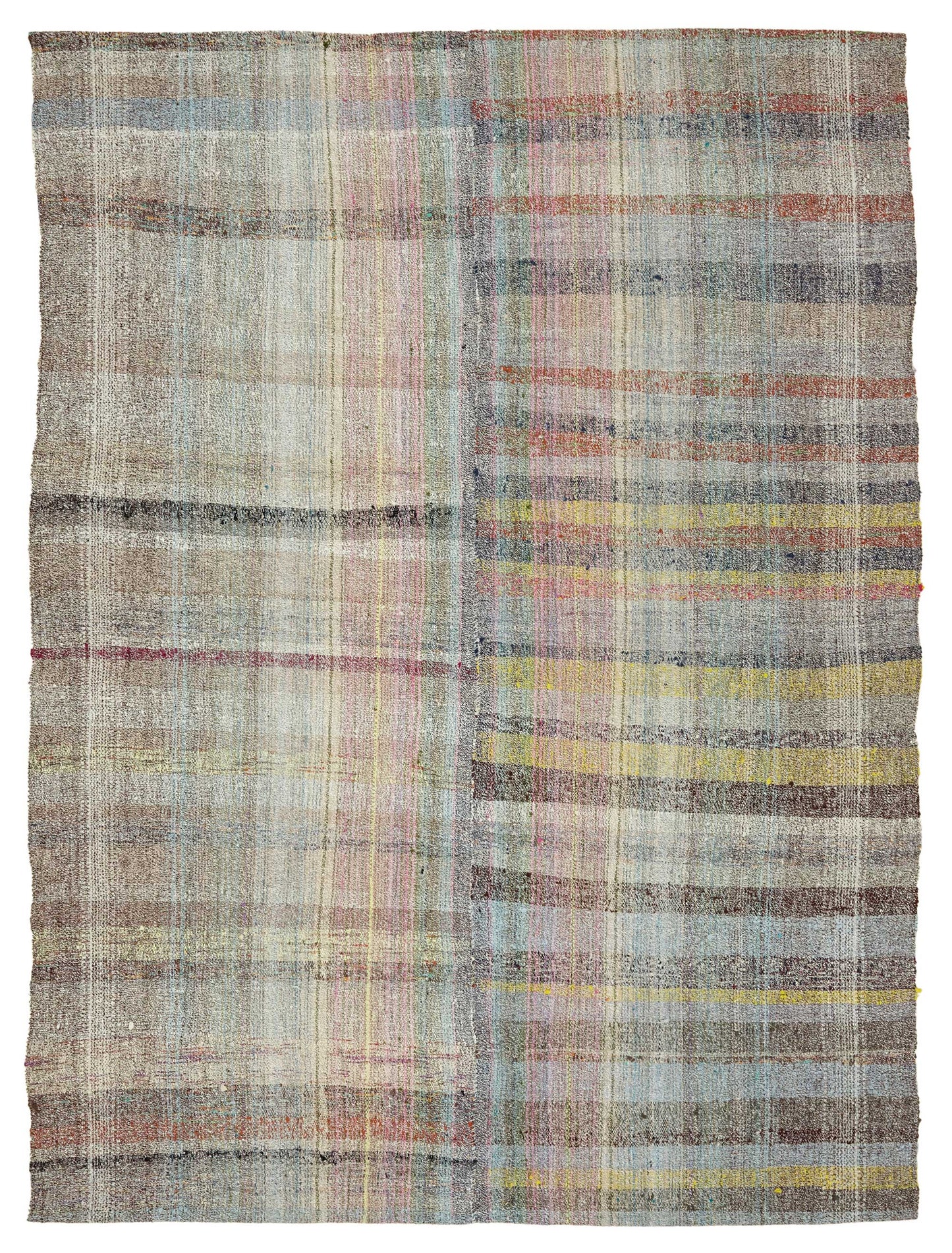 6x8 Vintage Chaput Kilim Rug - 47262
