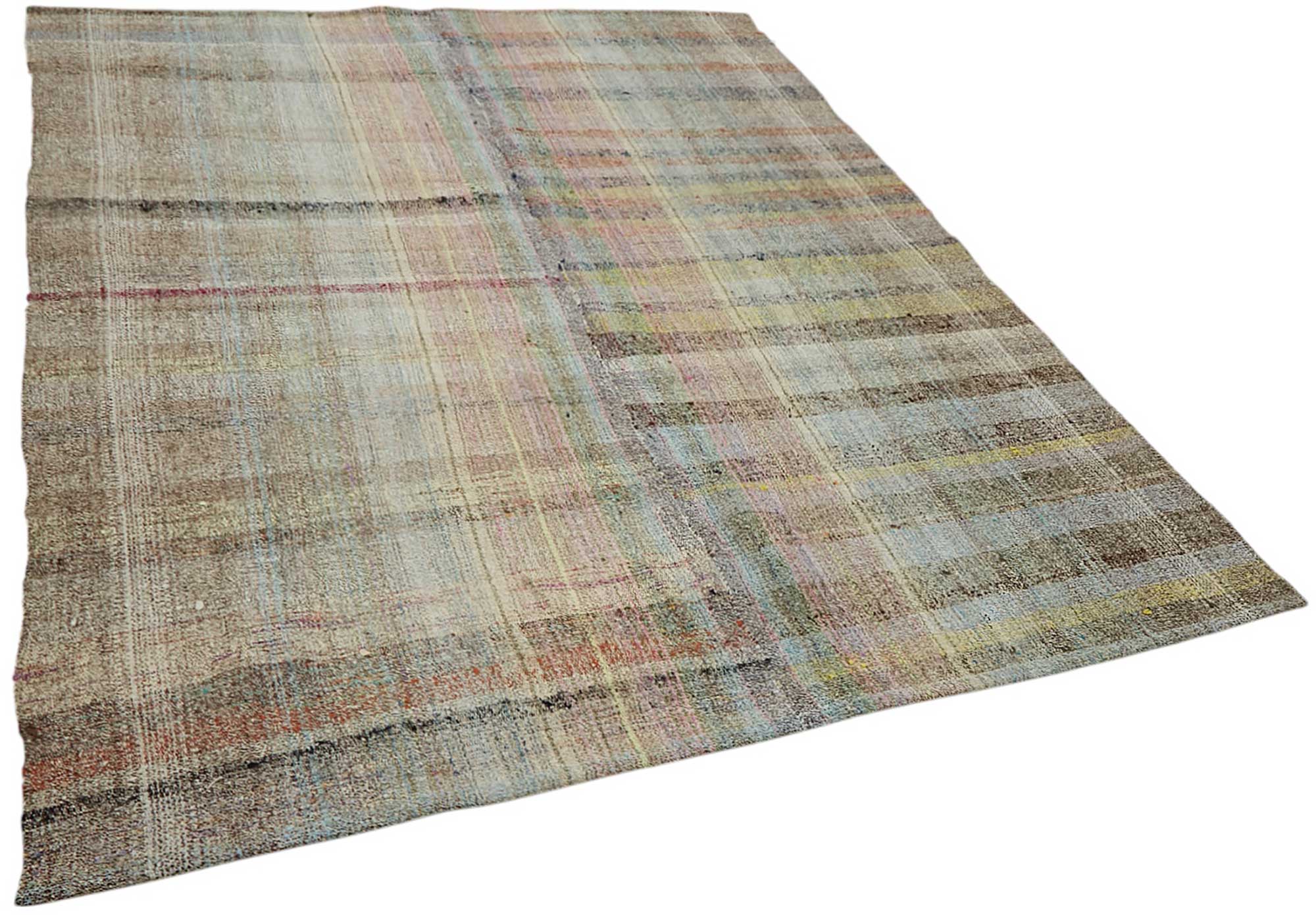 6x8 Vintage Chaput Kilim Rug - 47262