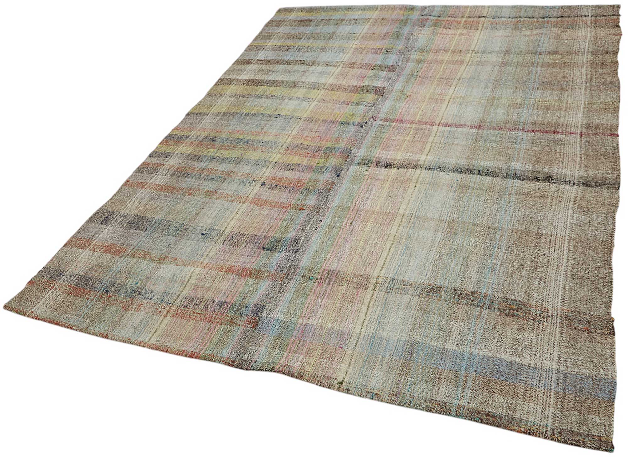 6x8 Vintage Chaput Kilim Rug - 47262